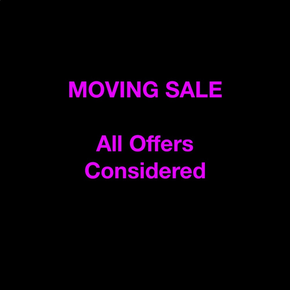 MOVING SALE